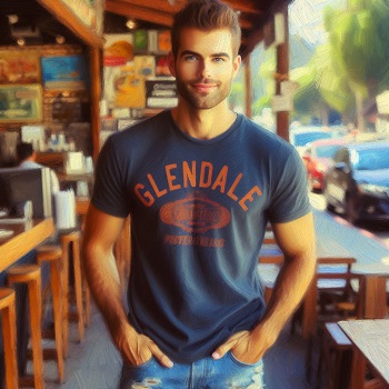 Glendale T-Shirt And Denim Art Collection
